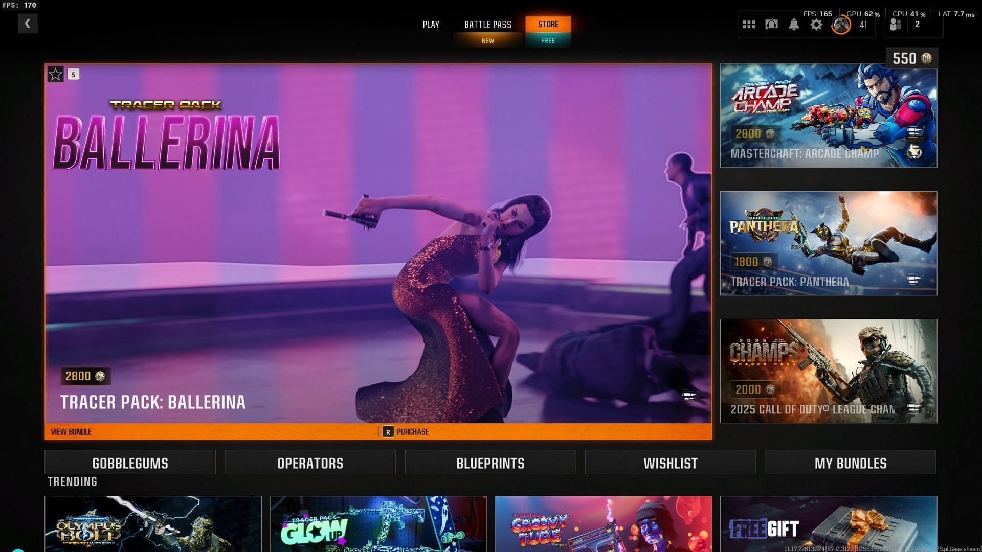 Ballerina bundle in BO6 and Warzone (Image via Activision)